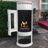 Напольный биокамин Totem BioFire, белый фото 2