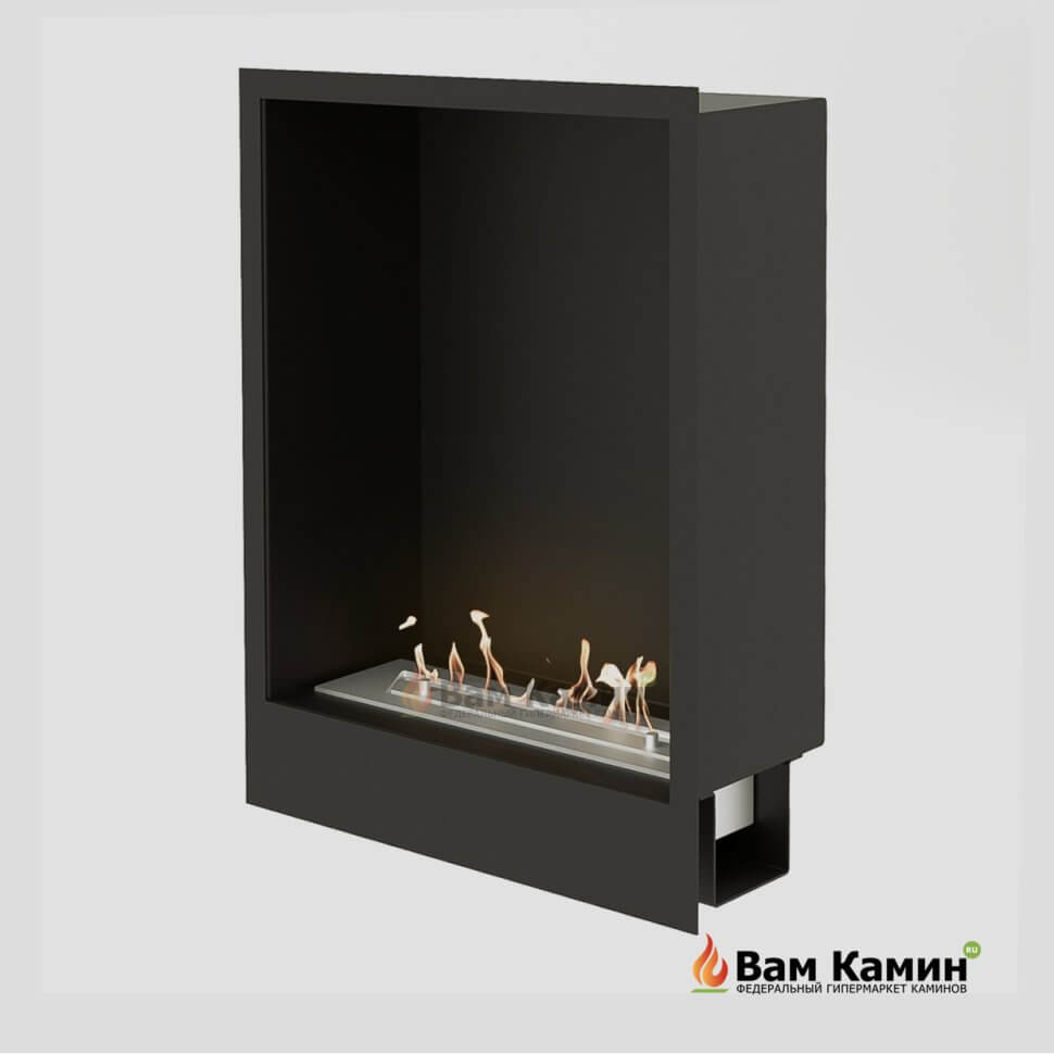 Очаг для вставки в портал спереди на заказ