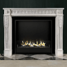 Биокамин в мраморном портале Firezo Ombre Rosse, стандарт фото 1