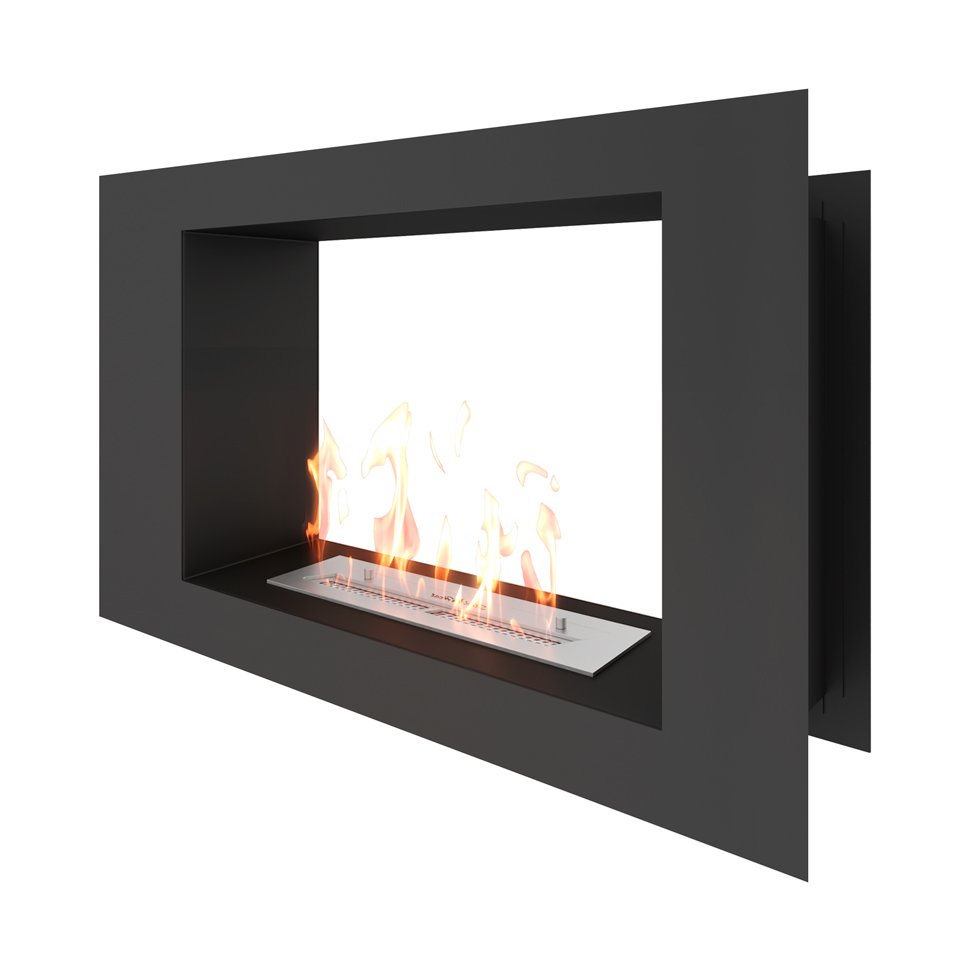 Биокамин сквозной SteelHeat LONG 800