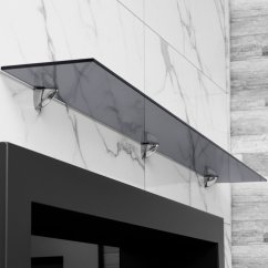 Стеклянная полка для биокамина Gray 800